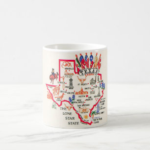 Texas - Lone Star State Postkarten-Tasse Kaffeetasse
