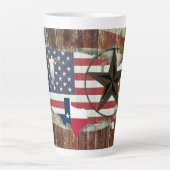 Texas Lone Star Texas Long Horn Milchtasse (Vorderseite)