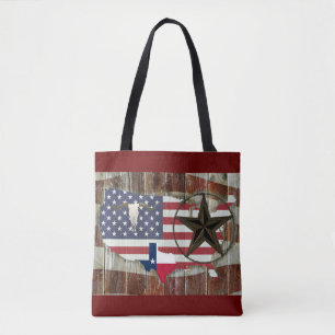 Texas Lone Star Texas Long Horn Tasche