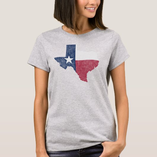 Texas Lone Star Vintag Austin Dallas Houston T-Shirt (Vorderseite)