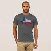 Texas Lone Star Vintag Austin Dallas Houston T-Shirt (Vorne ganz)