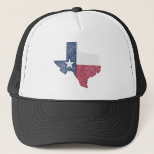 Texas Lone Star Vintag Austin Dallas Houston Truckerkappe