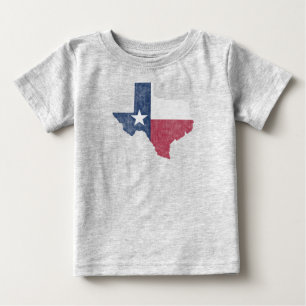 Texas Lone Star Vintag erschüttert Baby T-shirt