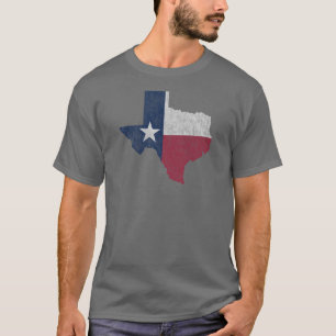 Texas Lone Star Vintag erschüttert T-Shirt