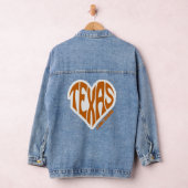 TEXAS LONG HORNS DENIM-JACKE JEANSJACKE (Hangar)