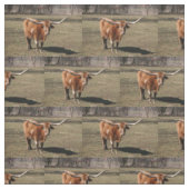 Texas Long Horns! Stoff (Muster)