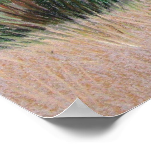 Texas Longhorn Bull Western Art Tierposter Poster (Ecke)