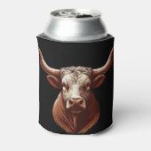 Texas Longhorn Dosenkühler (Kanne Rückseite)
