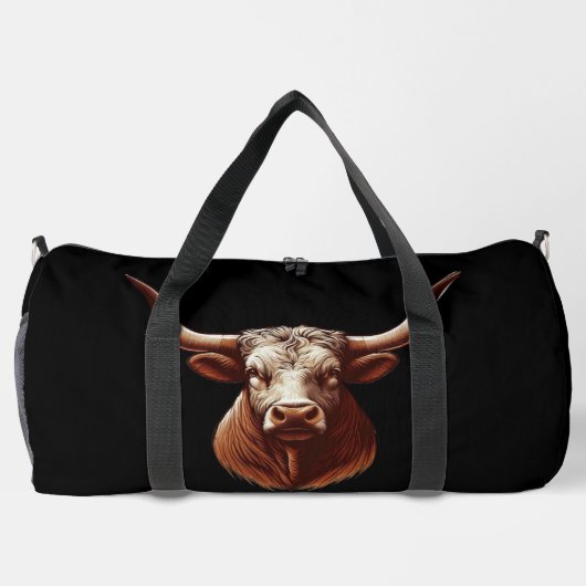 Texas Longhorn Duffle Bag (Rückseite)