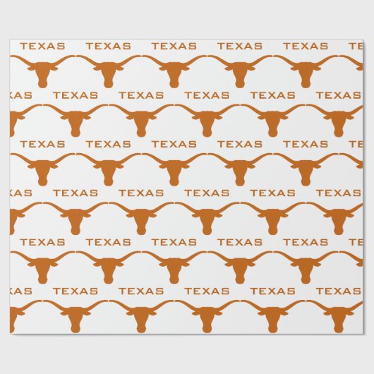 Texas Longhorn Geschenkpapier (Flach)