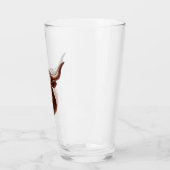 Texas Longhorn Glas (Links)