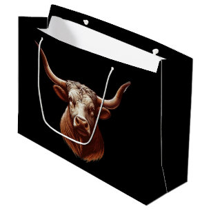 Texas Longhorn Große Geschenktüte
