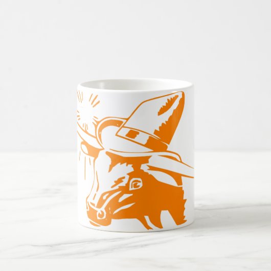 Texas longhorn kaffeetasse (Mittel)