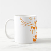 Texas longhorn kaffeetasse (Links)