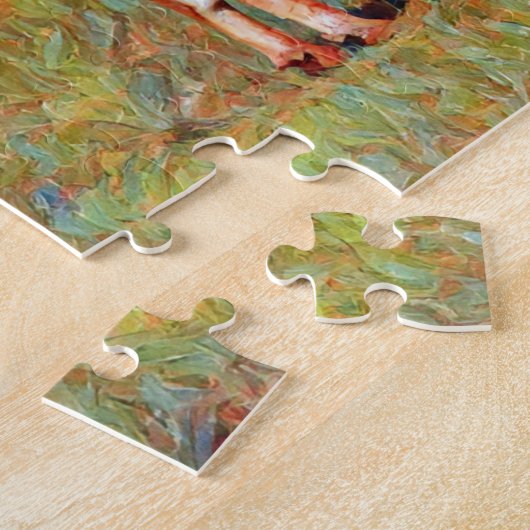 Texas Longhorn Kuh Art Puzzle (Seite)