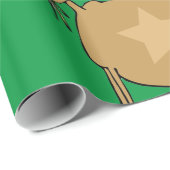 Texas Longhorn Kuh Geschenkpapier (Rolleneckpunkt)