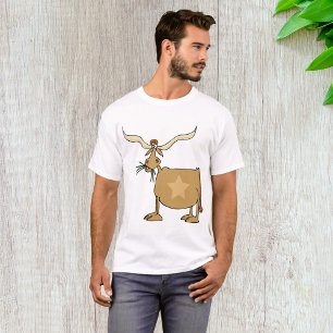 Texas Longhorn Kuh mit Stern T-Shirt