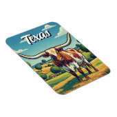 Texas-Longhorn Magnet (Rechte Seite)