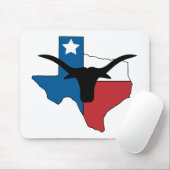 Texas Longhorn Mousepad (Mit Mouse)