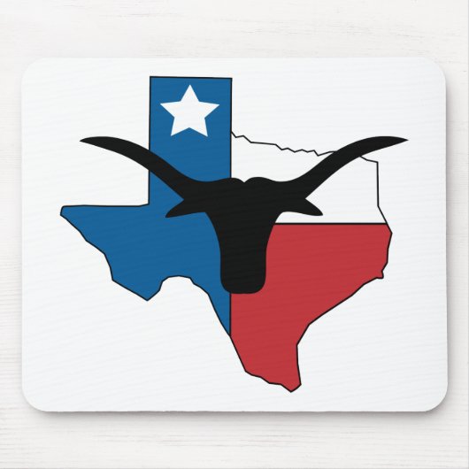 Texas Longhorn Mousepad (Vorne)
