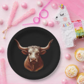 Texas Longhorn Pappteller (Party)