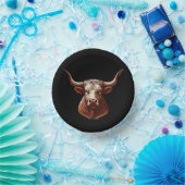 Texas Longhorn Pappteller (Party)