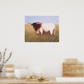 Texas Longhorn Poster (Küche)