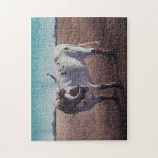 Texas Longhorn Puzzle (Vertikal)