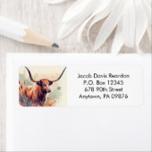 Texas Longhorn Rücksendeadresse (Insitu)