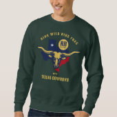 Texas Longhorn Sweatshirt (Vorderseite)