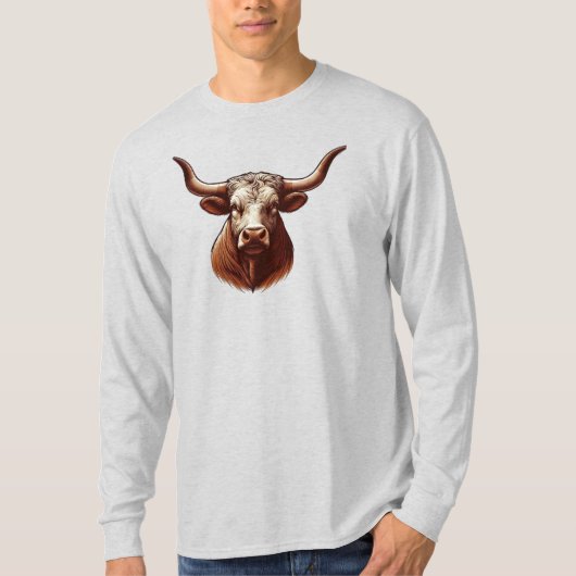 Texas Longhorn T-Shirt (Vorderseite)