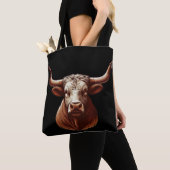 Texas Longhorn Tasche (Von Nahem)
