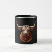 Texas Longhorn Tasse (Zentrum)