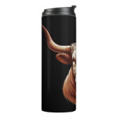 Texas Longhorn Thermosbecher (Nach links gedreht)
