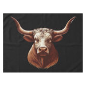 Texas Longhorn Tischdecke (Vorderseite (Horizontal))