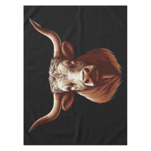 Texas Longhorn Tischdecke