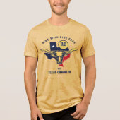 Texas Longhorn Tri-Blend Shirt (Vorderseite)