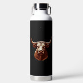 Texas Longhorn Trinkflasche (Vorderseite)