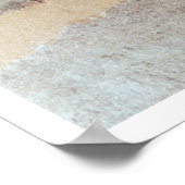 Texas Longhorns (Öl auf Leinwand) Poster (Ecke)