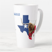 Texas Longhorns, Texas Style Milchtasse (Rechte Ecke)