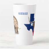 Texas Longhorns, Texas Style Milchtasse (Vorderseite)