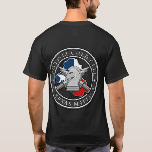 TEXAS MAFIA PSYOPS T-Shirt (Rückseite)