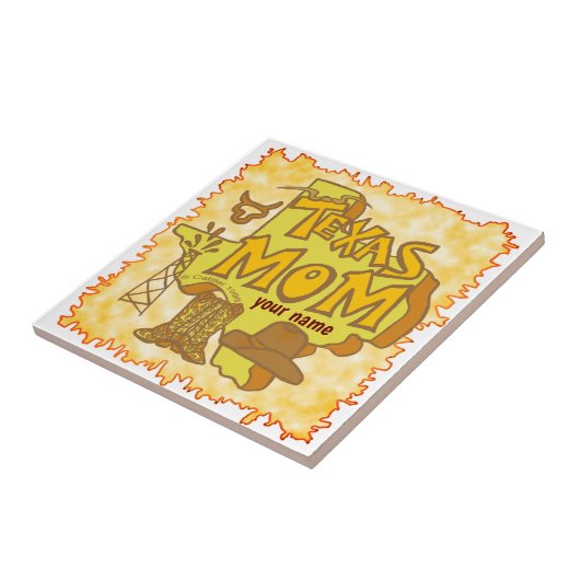 Texas-Mama Fliese (Seite)