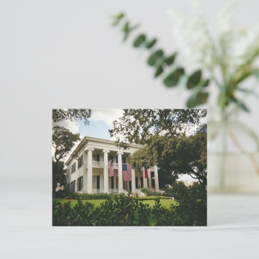 TEXAS-MANSION POSTKARTE (Stehend Vorderseite)