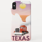 Texas Map Big Rig Case-Mate iPhone Hülle (Rückseite)