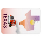 Texas Map Big Rig Magnet (Horizontal)