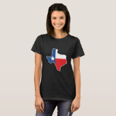 Texas Map Flag T-Shirt (Vorne ganz)
