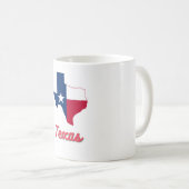 Texas Map Kaffeetasse (VorderseiteRechts)