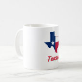 Texas Map Kaffeetasse (Vorderseite Links)