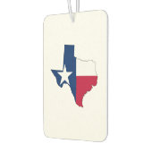 Texas Map Kontur und Flag Autolufterfrischer (Links)